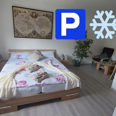 Pension Ringo, Airport Pit Stop, Bahnhof Und Flughafen In Der Naehe 巴登-巴登 外观 照片